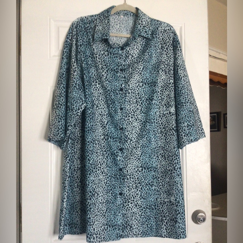 ‼️3/$10‼️3/$10‼️3/$10‼️ Shirt Dress. Sz. X-Large. Button Up   Relaxed Fit.